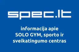 SOLO GYM, sporto ir sveikatingumo centras