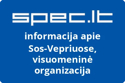 Sos-Vepriuose, visuomeninė organizacija