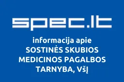 SOSTINĖS SKUBIOS MEDICINOS PAGALBOS TARNYBA, VšĮ