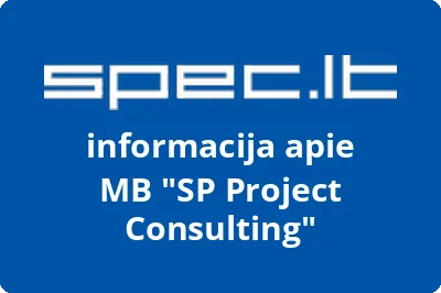 SP Project Consulting, MB | spec.lt