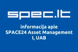 SPACE24 Asset Management I, UAB | spec.lt