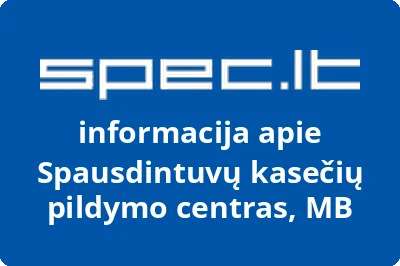 Spausdintuvų ir kompiuterių priežiūros centras, MB