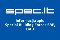 Special Building Forces SBF, UAB | spec.lt
