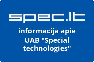 Special technologies, UAB
