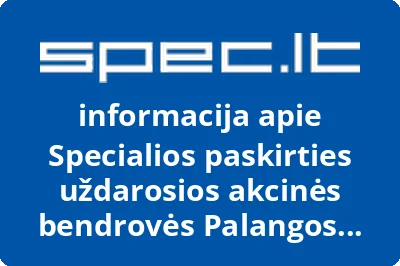 Specialios paskirties uždarosios akcinės bendrovės Palangos komunalinis ūkis darbininkų sąjunga