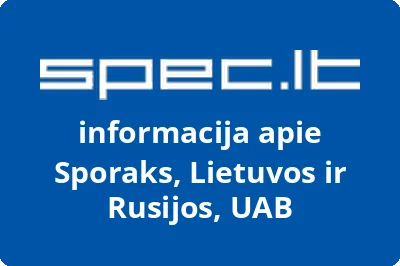 Sporaks, UAB