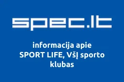 SPORT LIFE, VšĮ sporto klubas