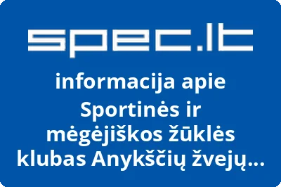 Sportinės ir mėgėjiškos žūklės klubas Anykščių žvejų lyga