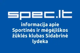 Sportinės ir mėgėjiškos žūklės klubas Sidabrinė lydeka iliustracija