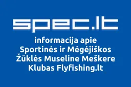 Sportinės ir Mėgėjiškos Žūklės Museline Meškere Klubas Flyfishing.lt iliustracija