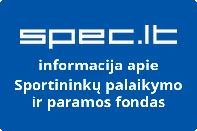 Sportininkų palaikymo ir paramos fondas | spec.lt