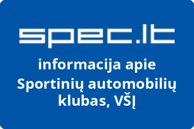 Sportinių automobilių klubas, VŠĮ | spec.lt