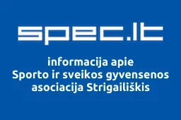 Sporto ir sveikos gyvensenos asociacija Strigailiškis iliustracija