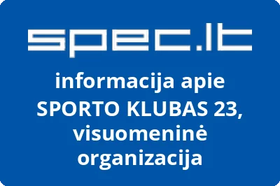 SPORTO KLUBAS 23, visuomeninė organizacija