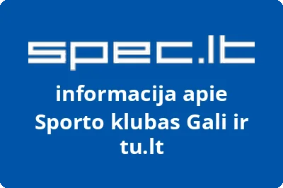 Sporto klubas Gali ir tu.lt