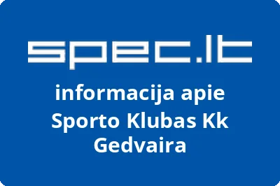 Sporto Klubas Kk Gedvaira