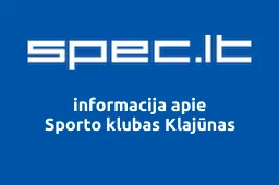 Sporto klubas Klajūnas iliustracija