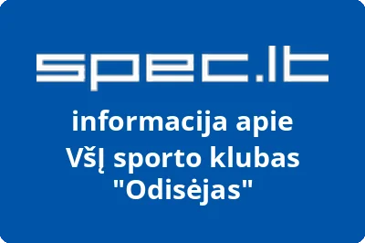 sporto klubas Odisėjas, VŠĮ | spec.lt