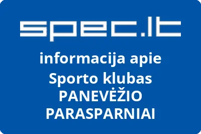 Sporto klubas PANEVĖŽIO PARASPARNIAI | spec.lt