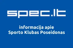 Sporto Klubas Poseidonas iliustracija