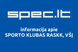 SPORTO KLUBAS RASKK, VŠĮ | spec.lt