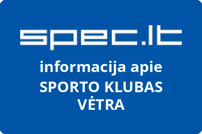SPORTO KLUBAS VĖTRA