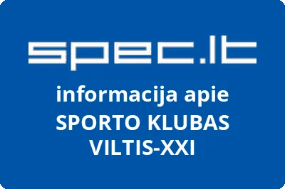 SPORTO KLUBAS VILTISXXI
