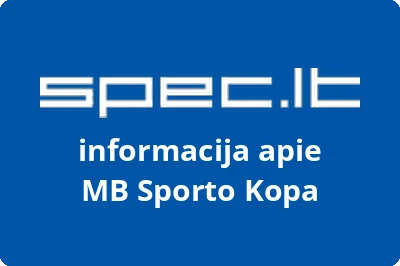 Sporto Kopa, MB | spec.lt