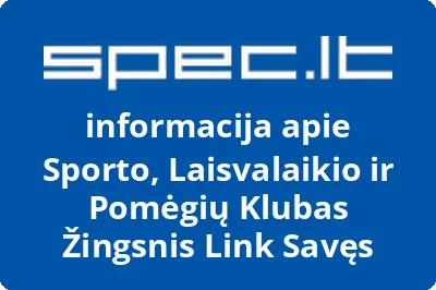 Sporto, laisvalaikio ir pomėgių klubas Žingsnis link savęs