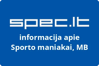 Sporto maniakai, MB | spec.lt