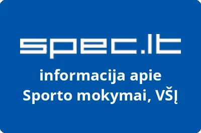 Sporto mokymai, VŠĮ