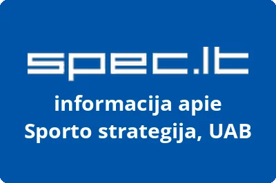 Sporto strategija, UAB