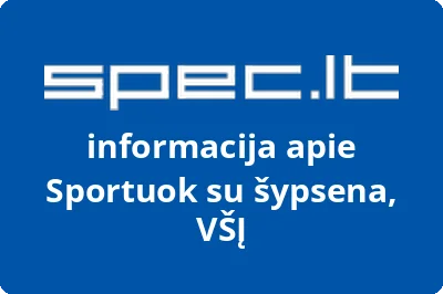 Sportuok su šypsena, VŠĮ | spec.lt