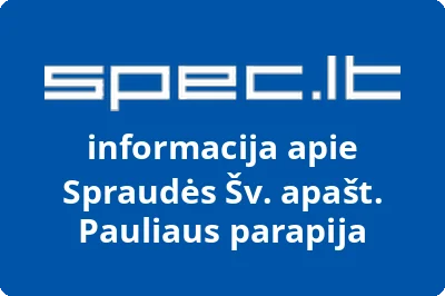 Spraudės Šv. apašt. Pauliaus parapija
