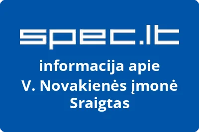 V. Novakienės įmonė Sraigtas