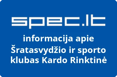 Šratasvydžio ir sporto klubas Kardo Rinktinė