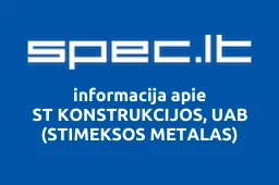 ST KONSTRUKCIJOS, UAB (STIMEKSOS METALAS) iliustracija