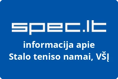 Stalo teniso namai, VŠĮ | spec.lt