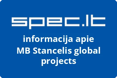 Stancelis global projects, MB | spec.lt