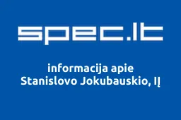Stanislovo Jokubauskio, IĮ | spec.lt
