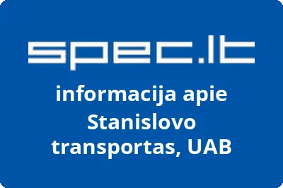 Stanislovo transportas, UAB