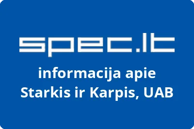 Starkis ir Karpis, UAB | spec.lt