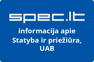Statyba ir priežiūra, UAB