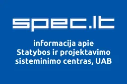 Statybos ir projektavimo sisteminimo centras, UAB iliustracija