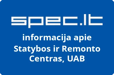 Statybos ir remonto centras, UAB