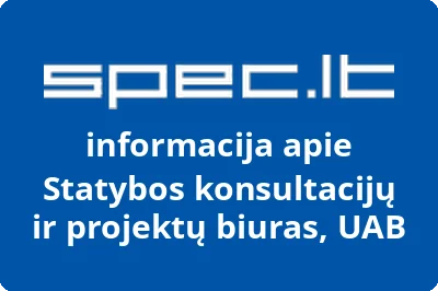 Statybos konsultacijų ir projektų biuras, UAB