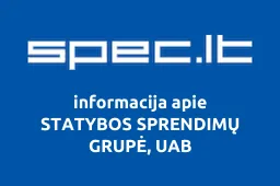 STATYBOS SPRENDIMŲ GRUPĖ, UAB