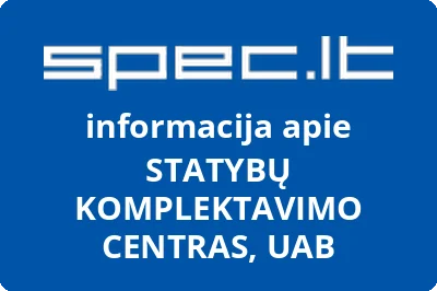 Statybų komplektavimo centras, UAB