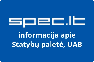 STATYBŲ PALETĖ, UAB