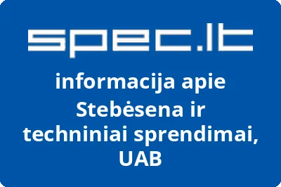 Stebėsena ir techniniai sprendimai, UAB
